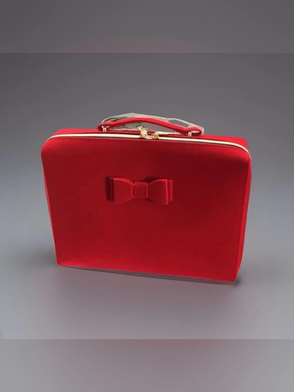 Estée Lauder’s Red-Retired Limited Edition Travel~Lingerie~Cosmetics Bag/Case🌿🆕🌿